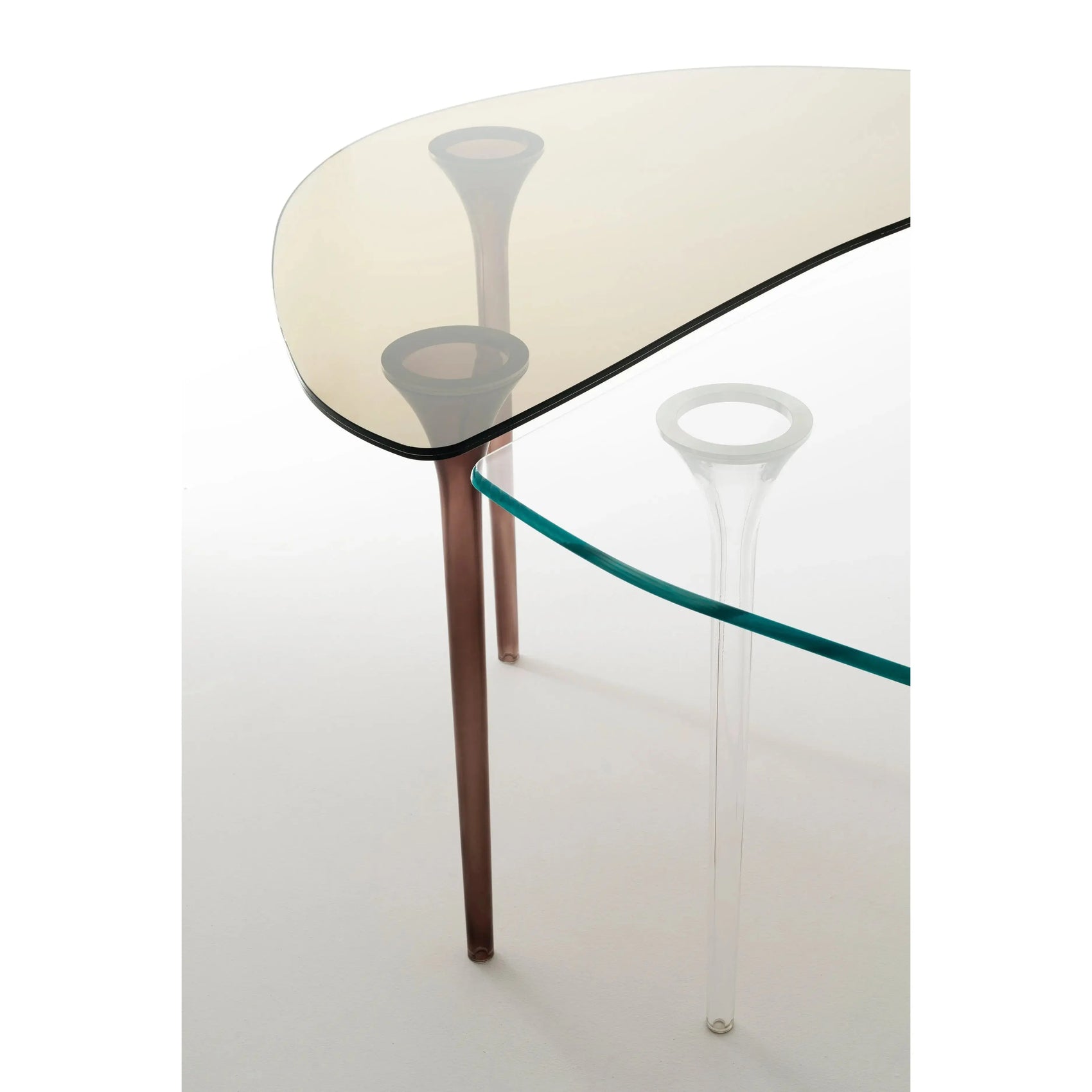 Specchio di Venere Glass Table | Glas Italia | JANGEORGe Interior Design