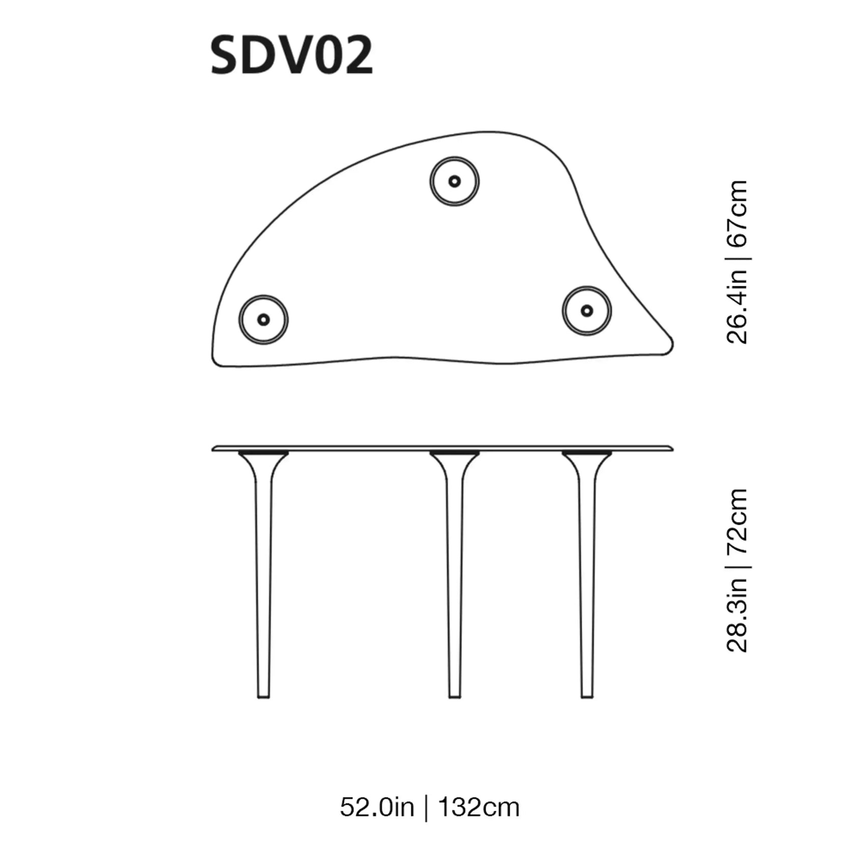 Specchio di Venere Glass Table | Glas Italia | JANGEORGe Interior Design