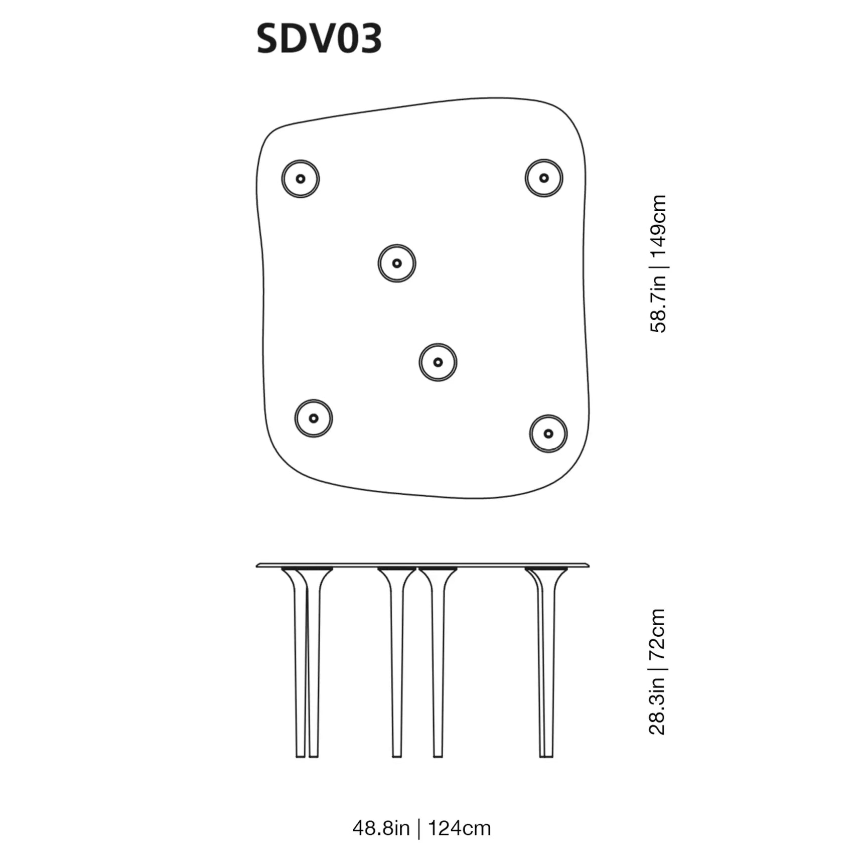 Specchio di Venere Glass Table | Glas Italia | JANGEORGe Interior Design