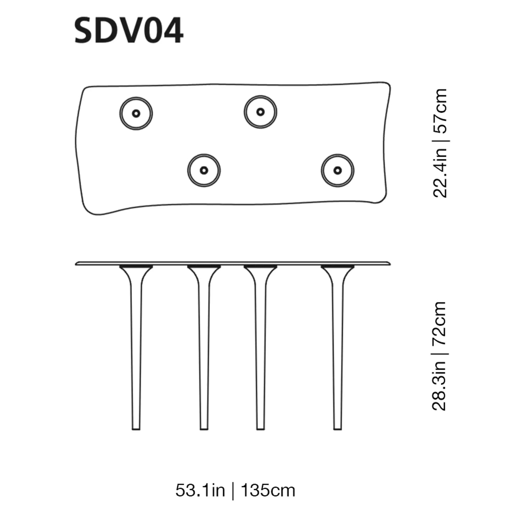 Specchio di Venere Glass Table | Glas Italia | JANGEORGe Interior Design