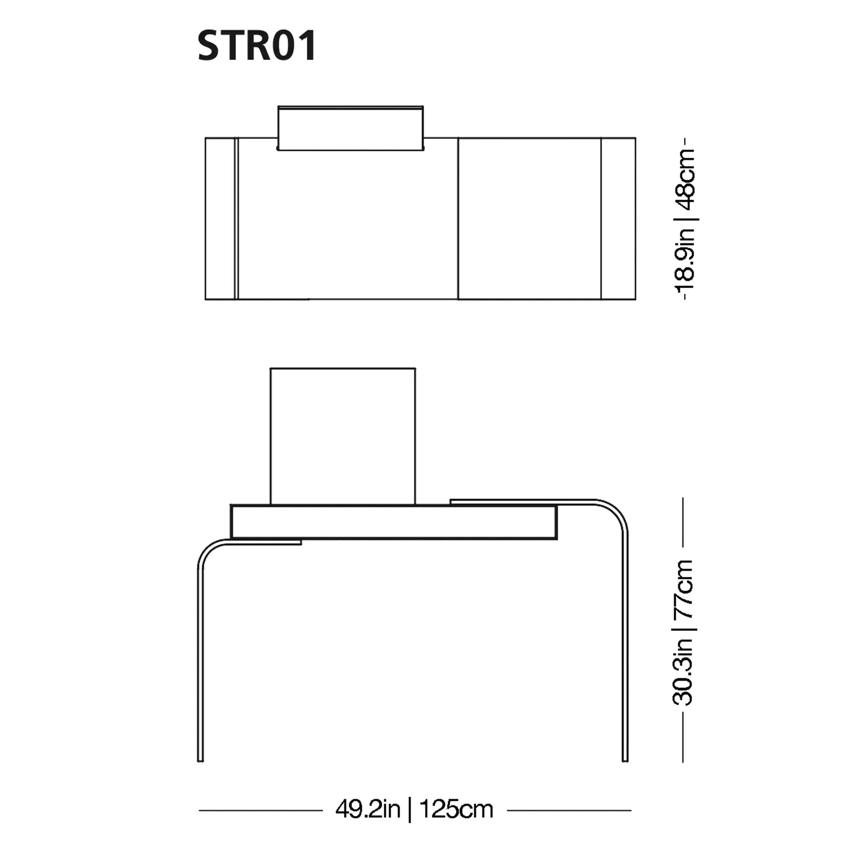 Strata Writing Desk | Glas Italia | JANGEORGe Interior Design