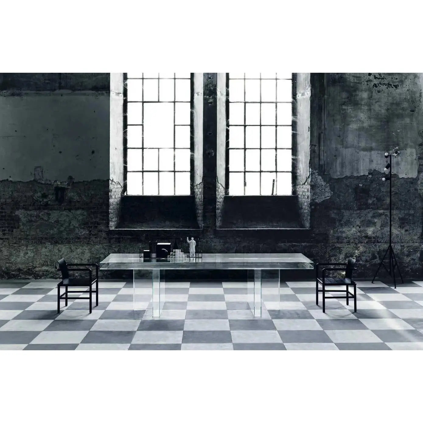 Verglas Console Table | Glas Italia | JANGEORGe Interior Design