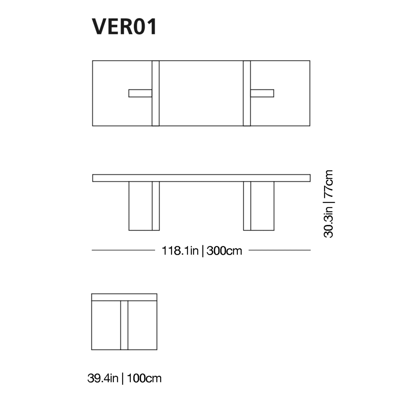 Verglas Console Table | Glas Italia | JANGEORGe Interior Design