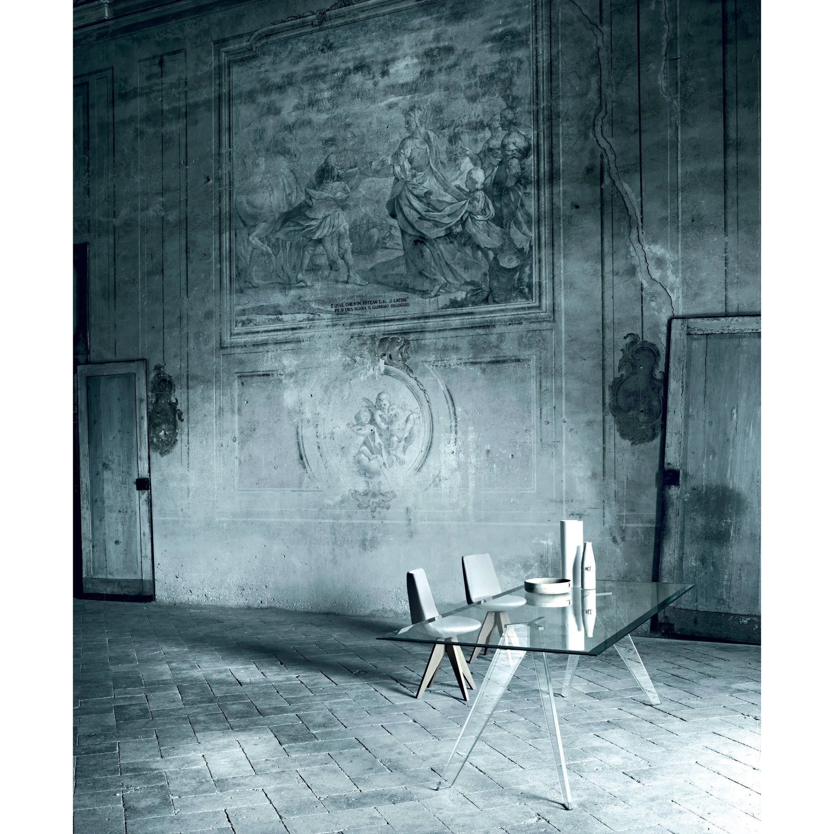 Alister Glass Dining Table | Glas Italia | JANGEORGe Interior Design