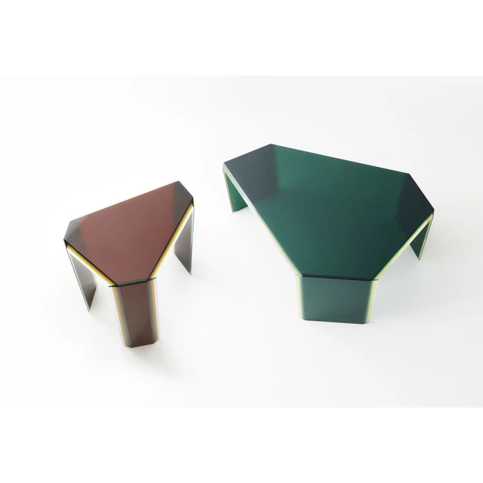 Bisel Glass Table | Glas Italia | JANGEORGe Interior Design