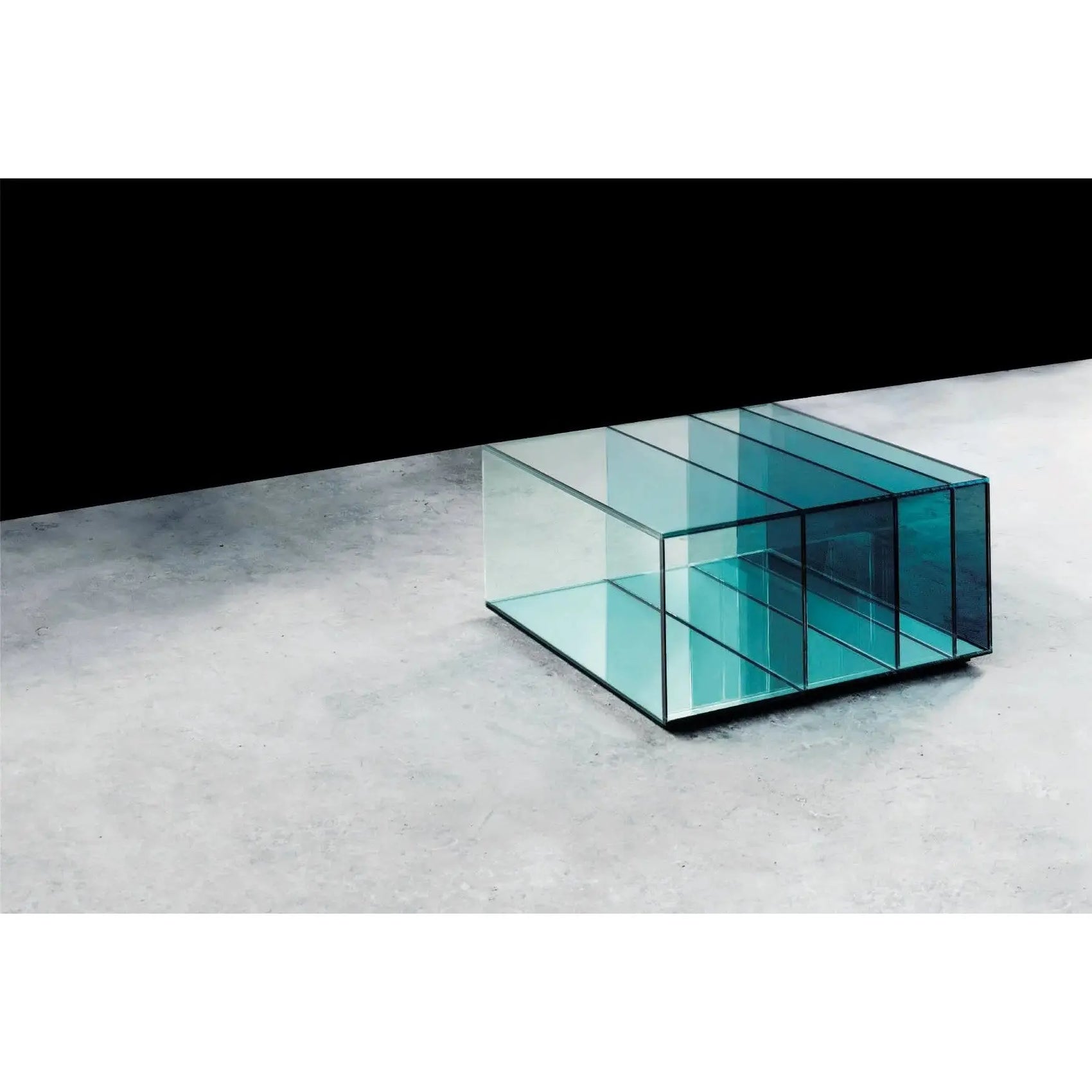 Deep Sea Low Glass Table | Glas Italia | JANGEORGe Interior Design