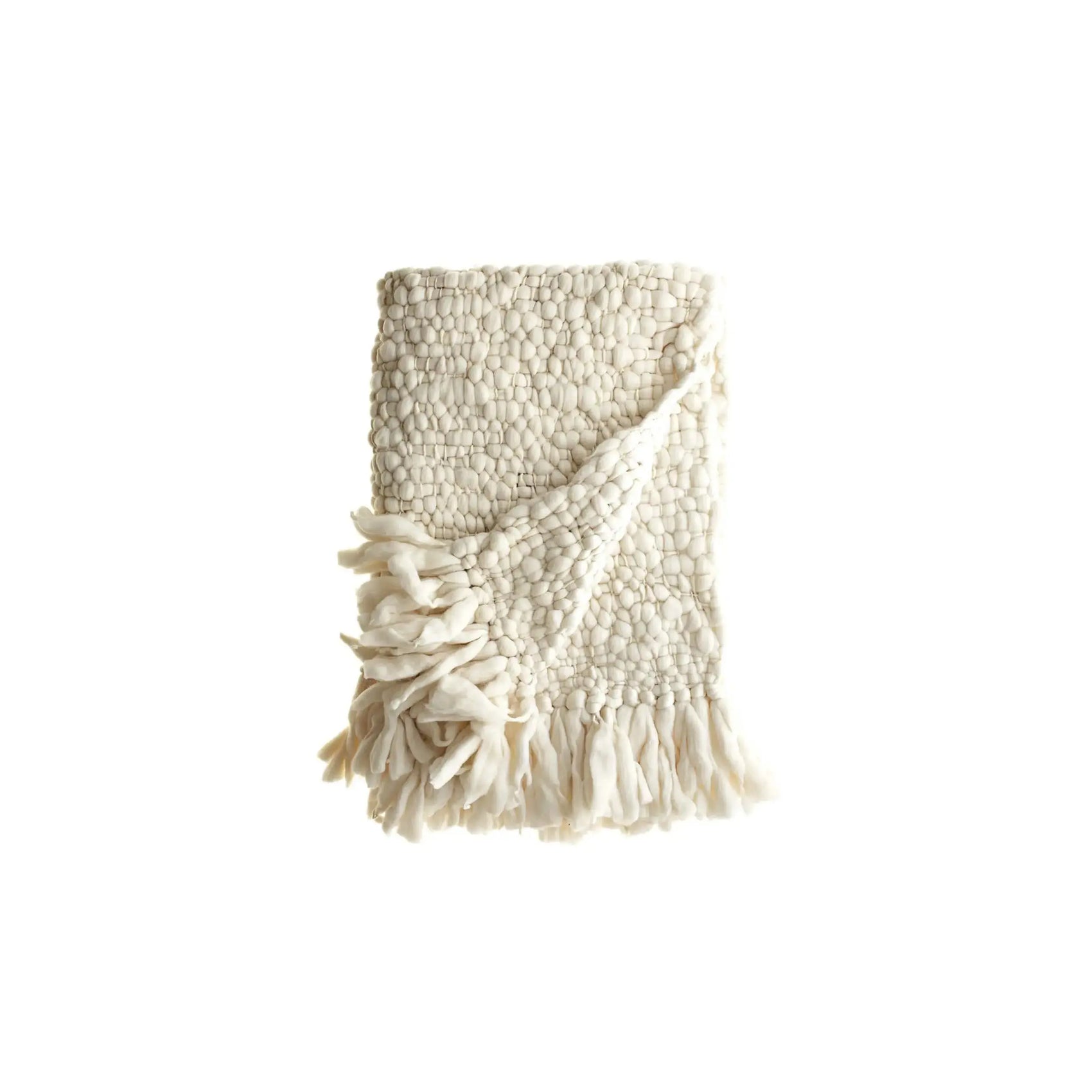 Clouds - Chunky knit throw blanket | Homelosophy | JANGEORGe Interior Design