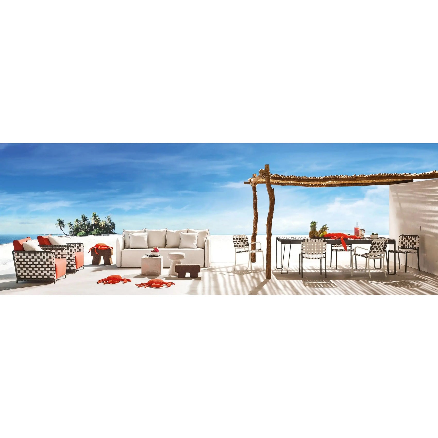 InOut 41 Ceramic Side Table / Ottoman | Gervasoni | JANGEORGe Interior Design