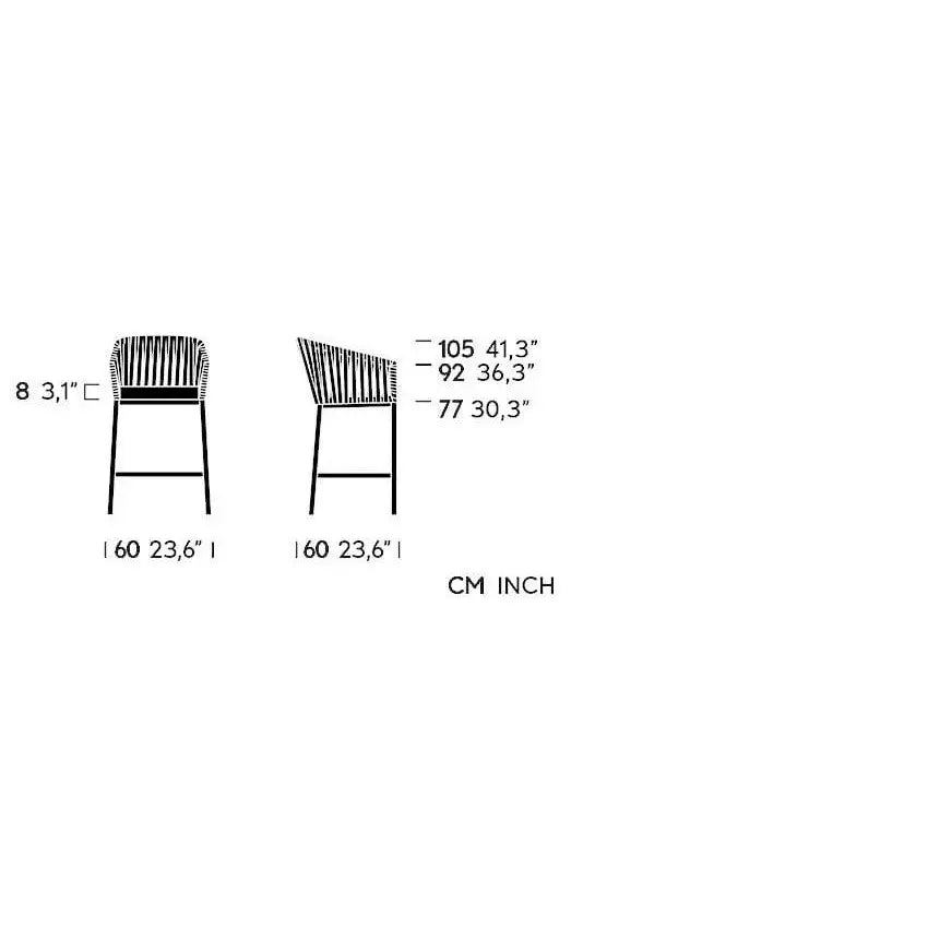 Bitta - Bar stool | Kettal | JANGEORGe Interior Design