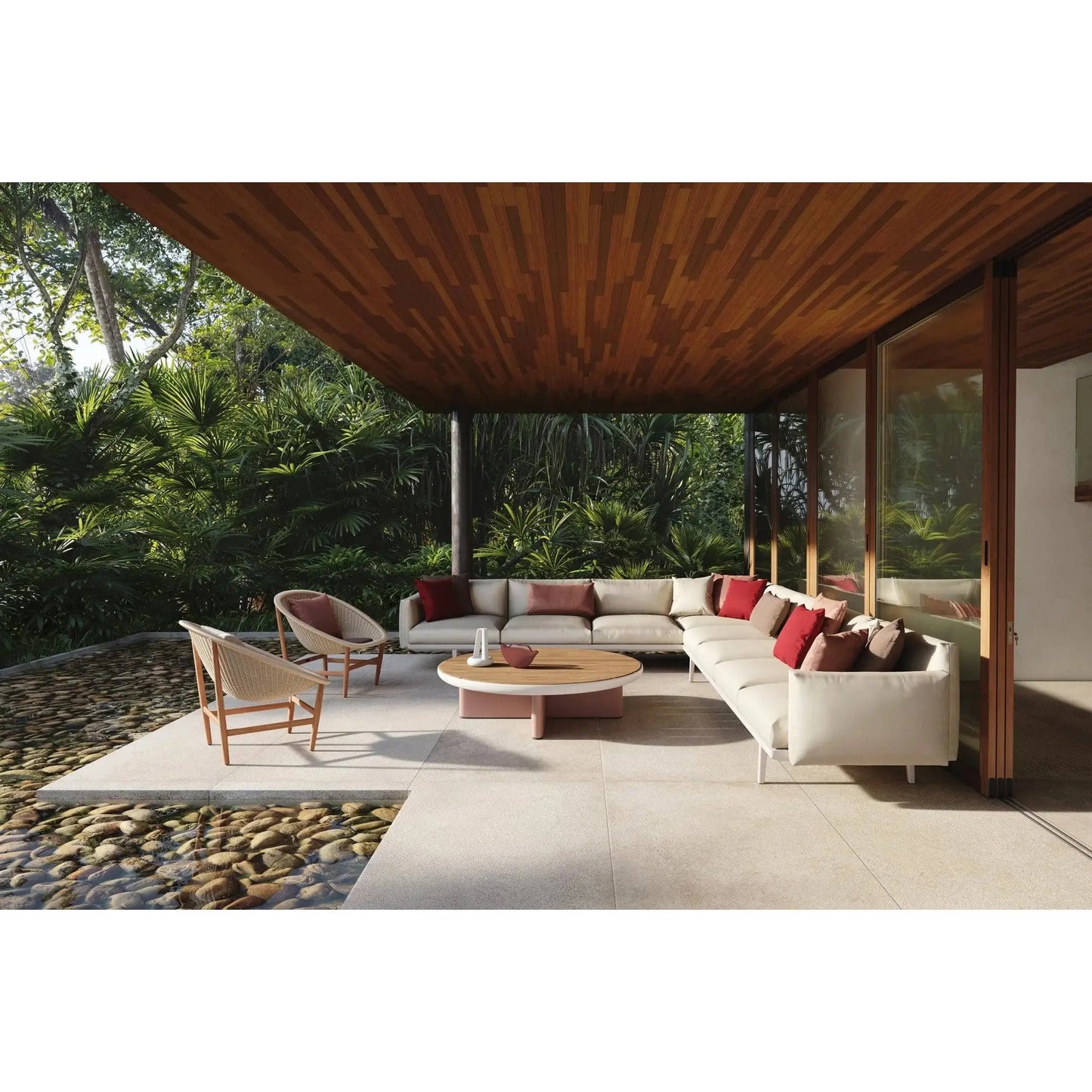 Boma - Right corner 3-seater connection | Kettal | JANGEORGe Interior Design