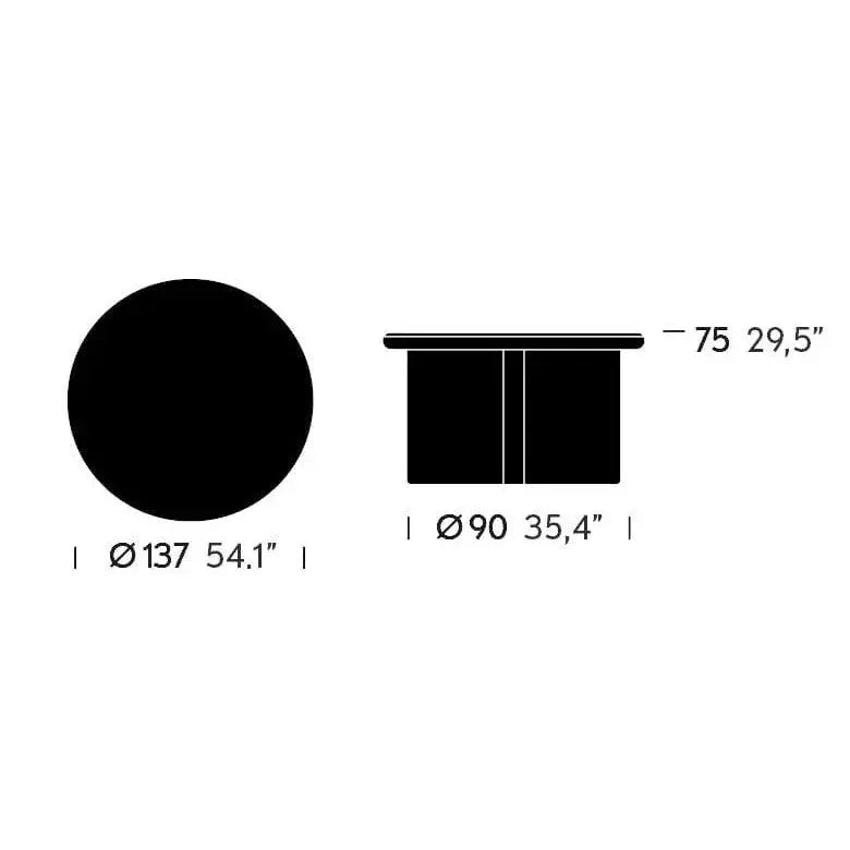 Cala - 4-Place Dining Table | Kettal | JANGEORGe Interior Design