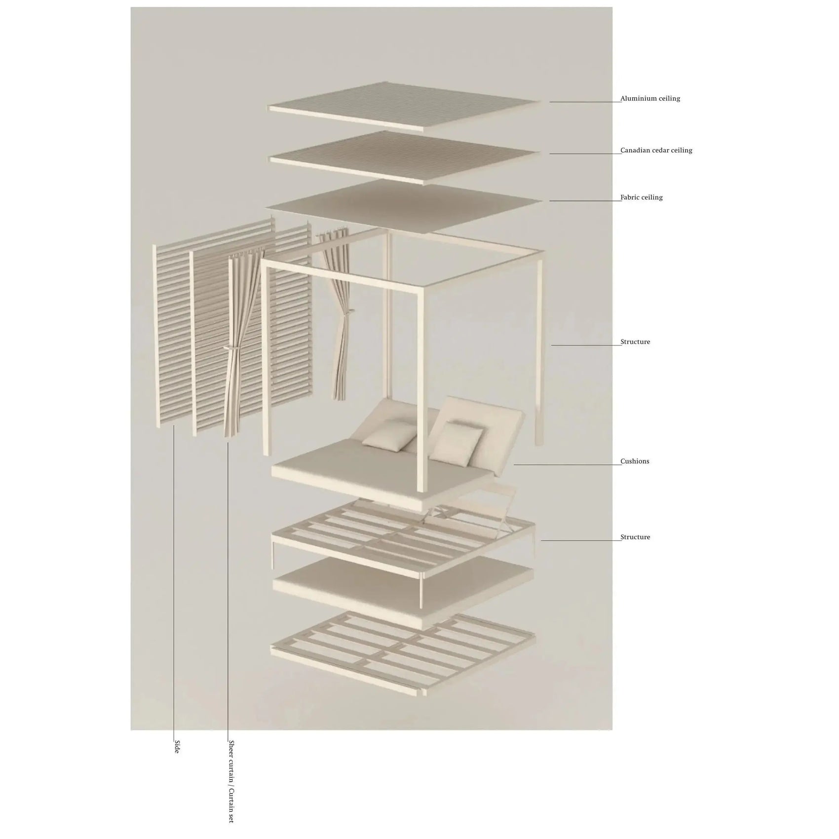 Daybed Landscape | Kettal | JANGEORGe Interior Design