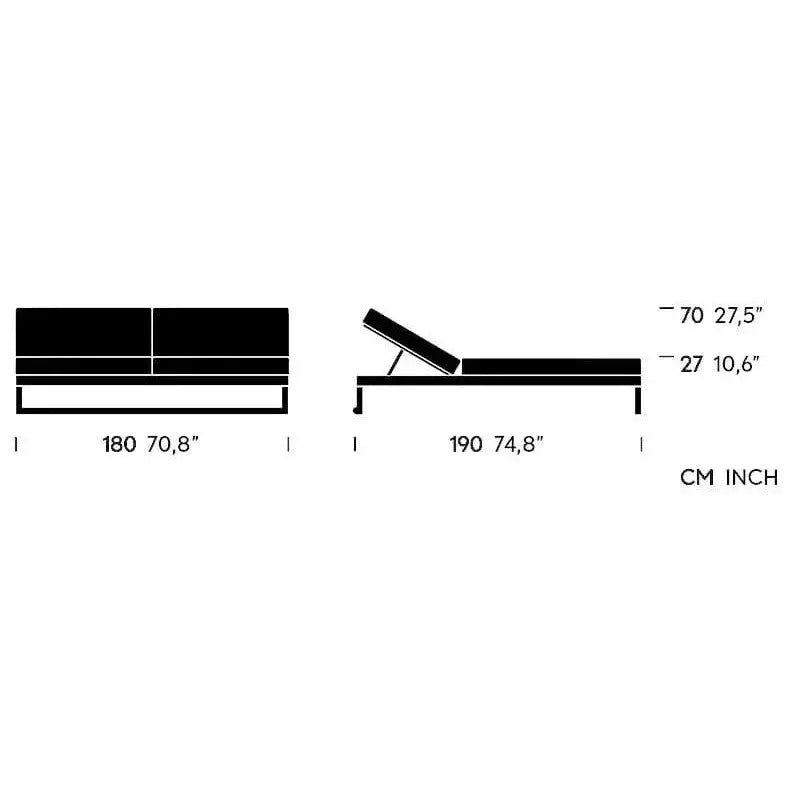 Landscape - Lounger Double | Kettal | JANGEORGe Interior Design