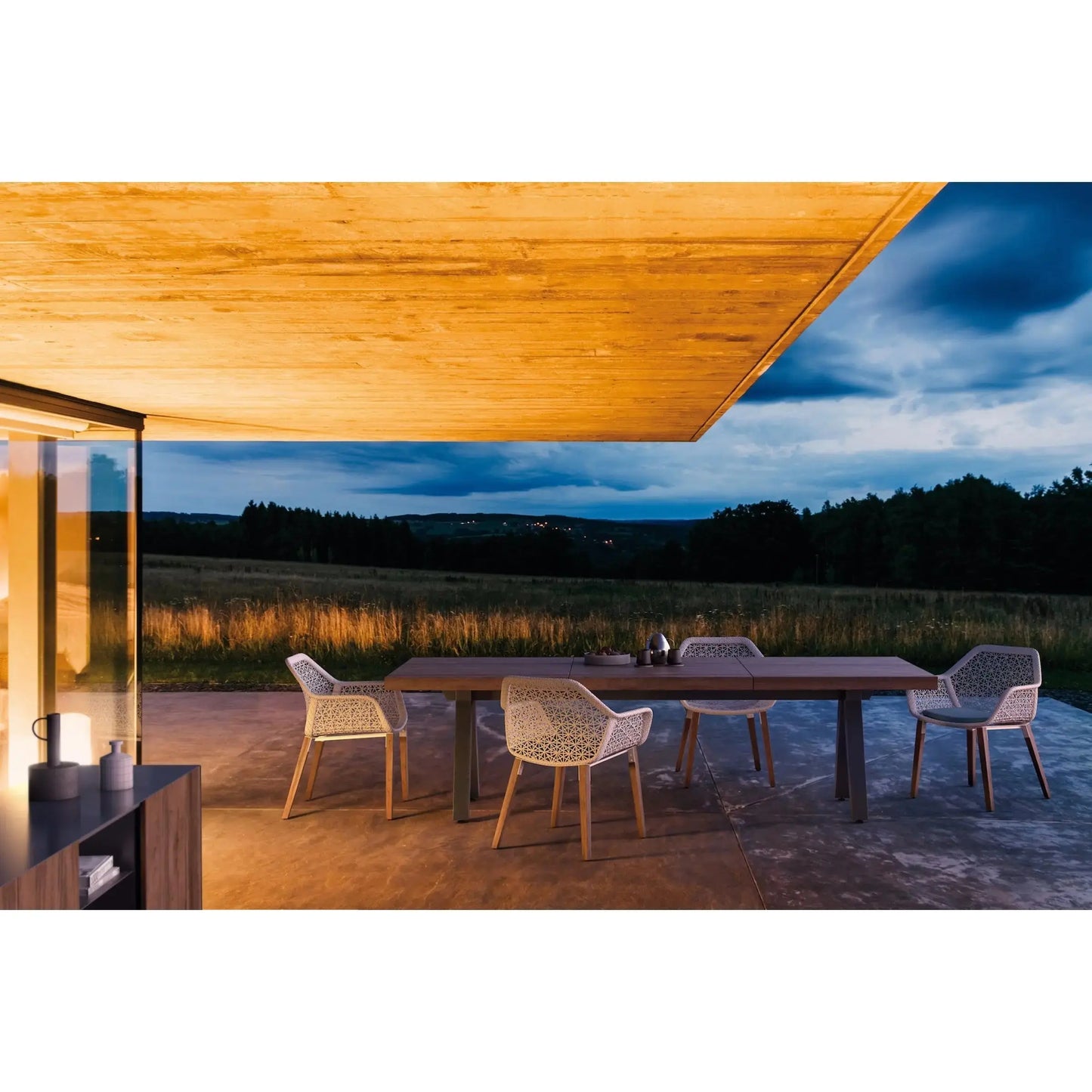 Maia - Dining Armchair Teak Legs | Kettal | JANGEORGe Interior Design