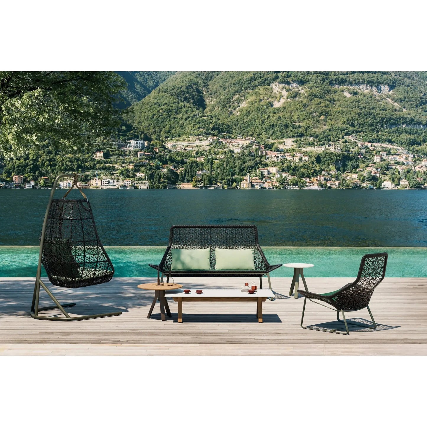 Maia - Egg Swing | Kettal | JANGEORGe Interior Design