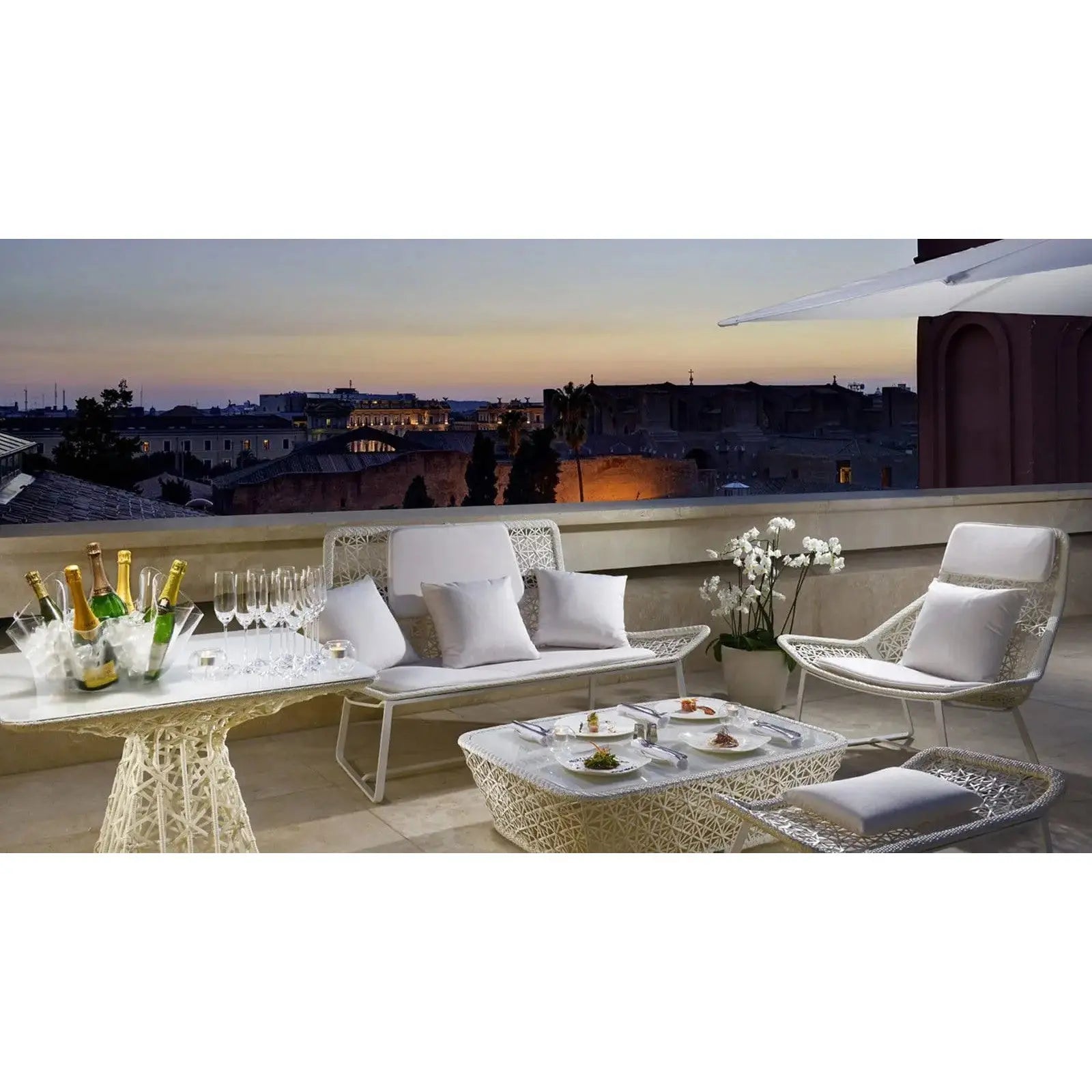 Maia - Footstool | Kettal | JANGEORGe Interior Design