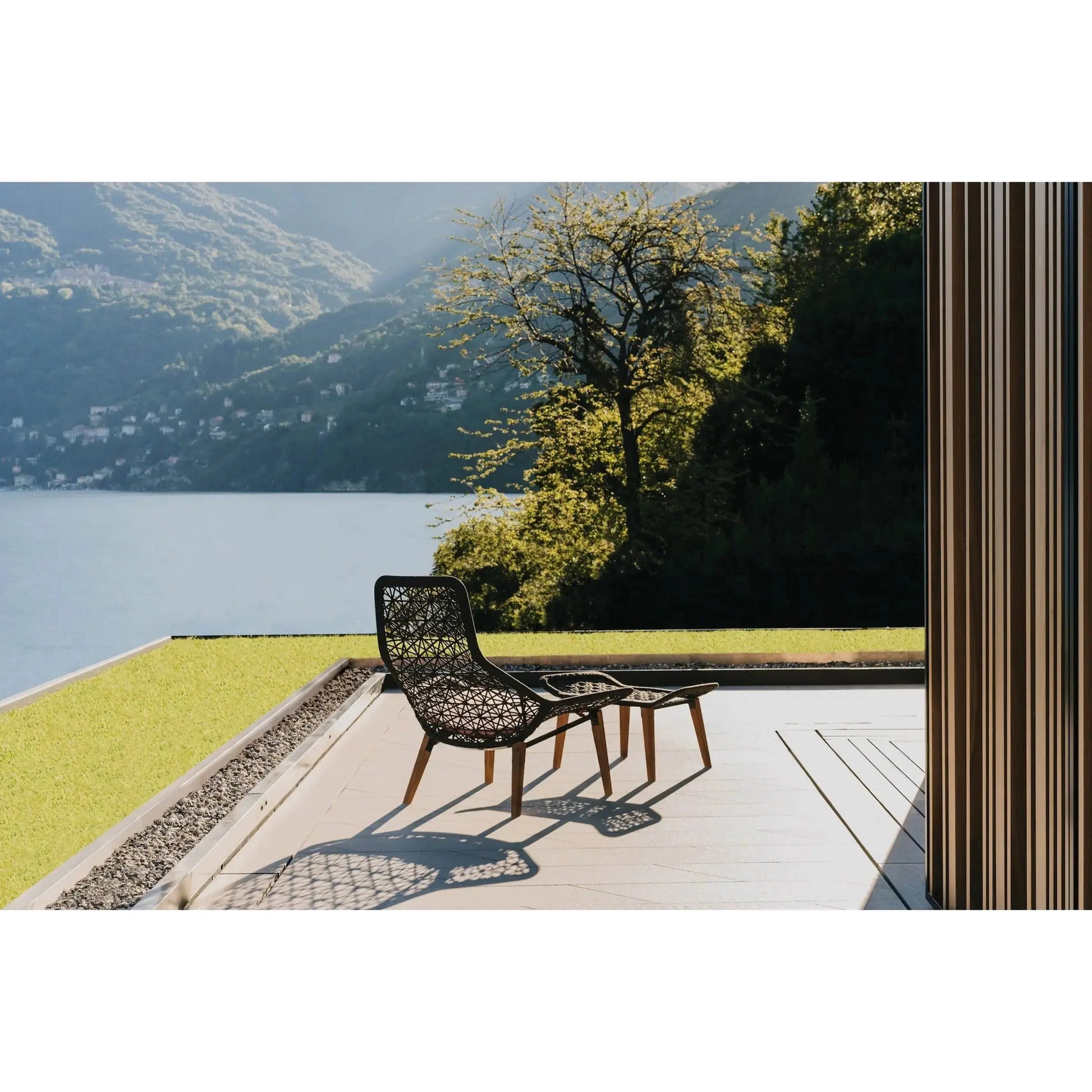 Maia - Footstool Teak Legs | Kettal | JANGEORGe Interior Design