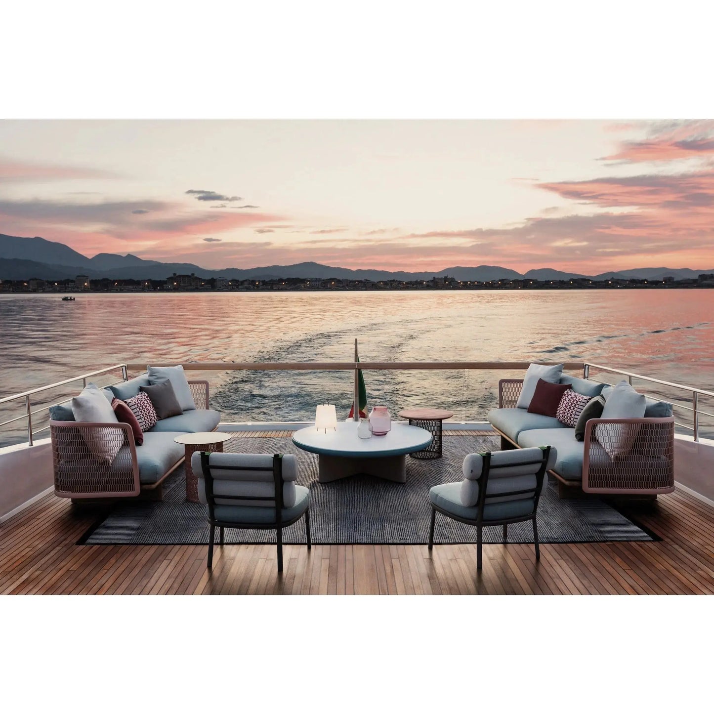 Mesh - Side Table ø48 | Kettal | JANGEORGe Interior Design