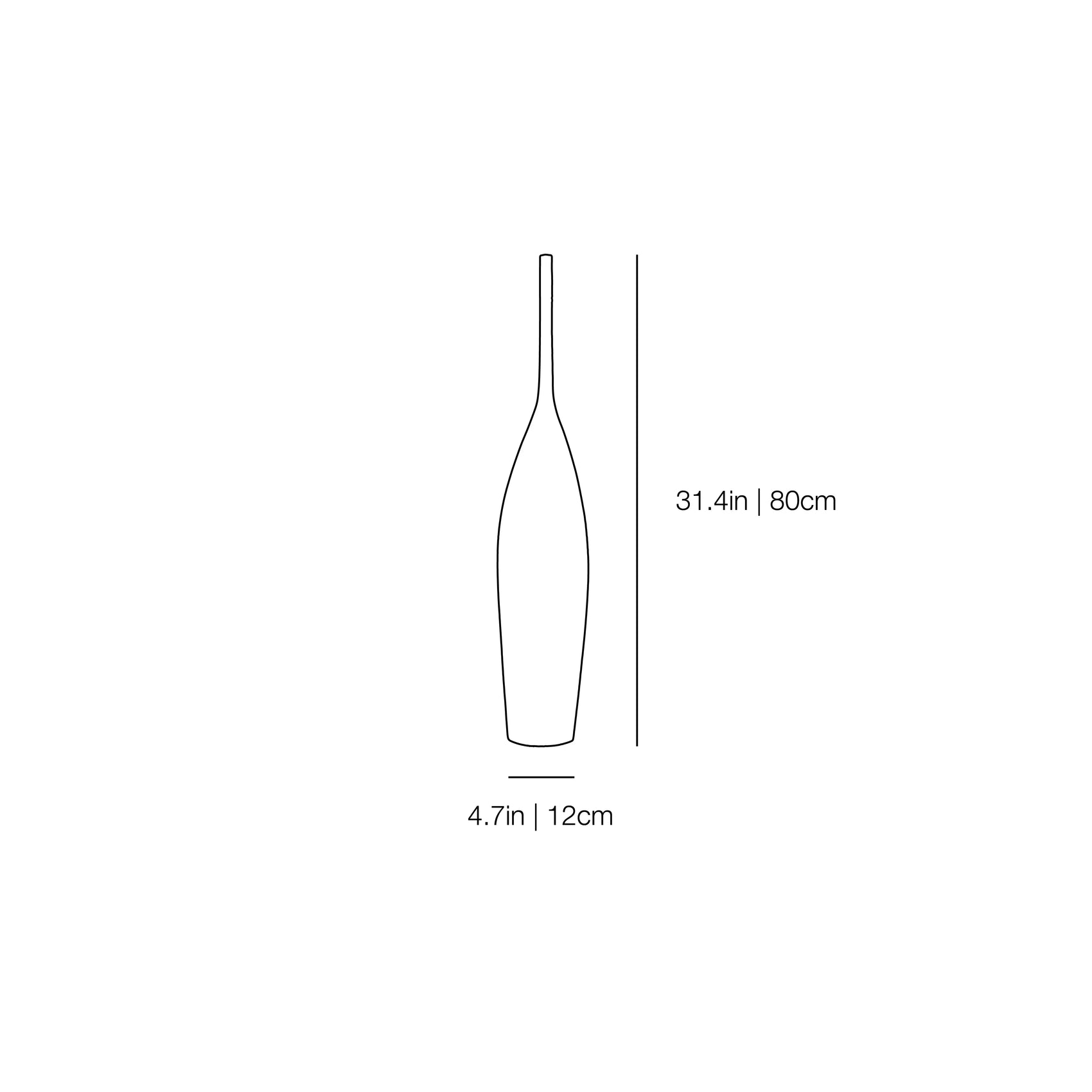 Bottiglia Diesis Vase | Kose Milano | JANGEORGe Interior Design