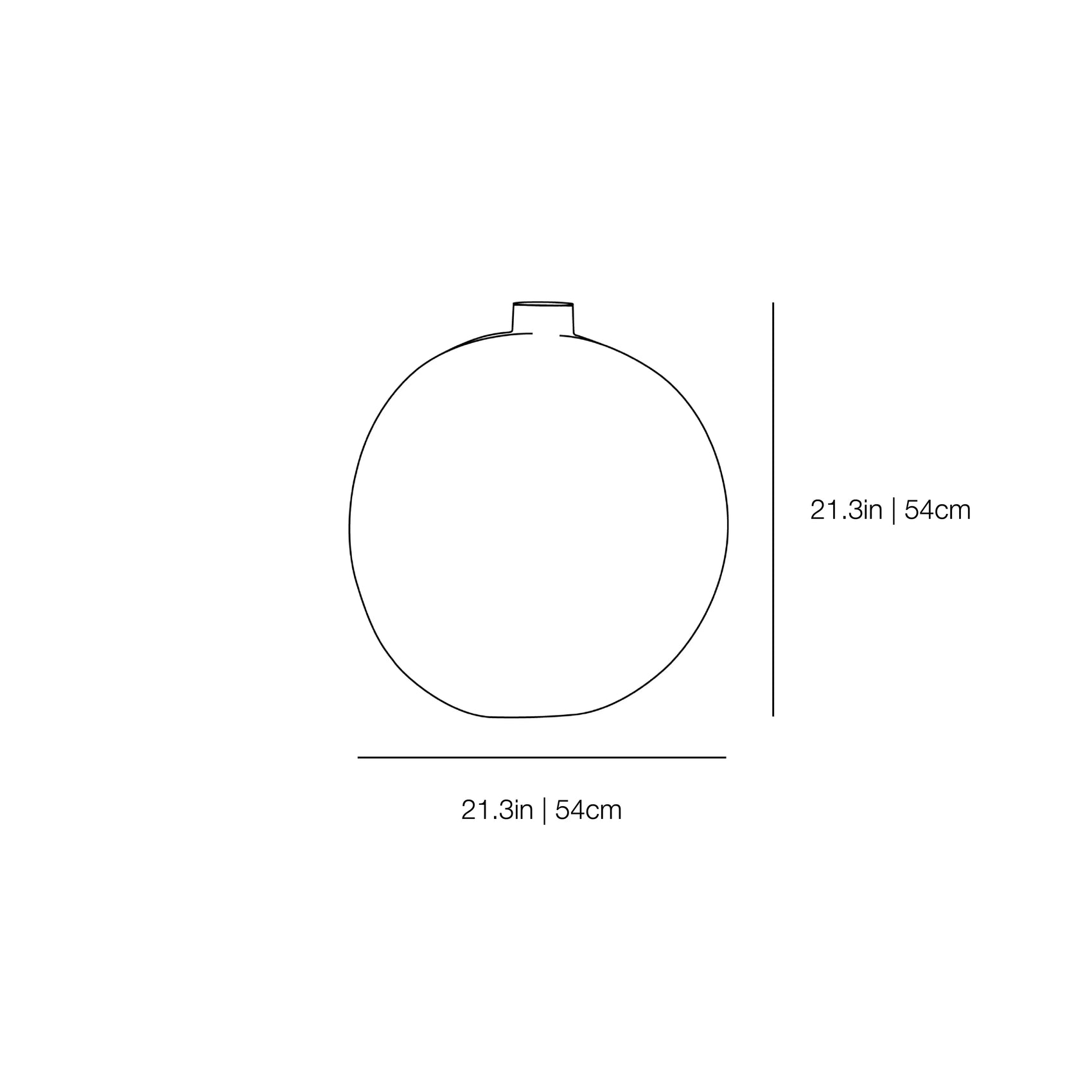 Luna 54 Vase | Kose Milano | JANGEORGe Interior Design