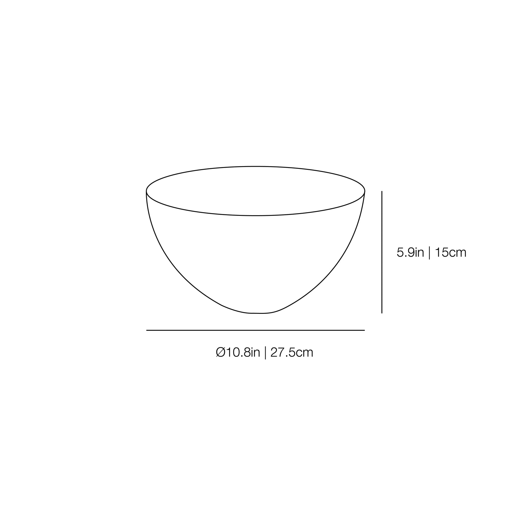 Mezzo Uovo Bowl | Kose Milano | JANGEORGe Interior Design