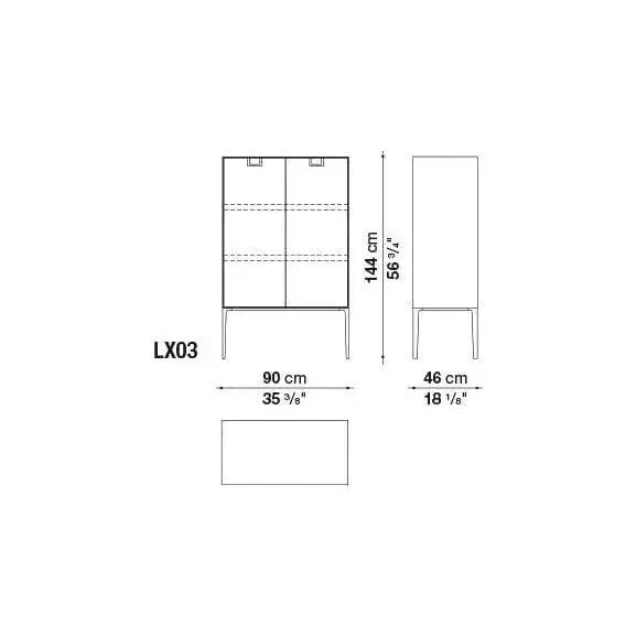 Alcor Storage Unit | Maxalto | JANGEORGe Interior Design