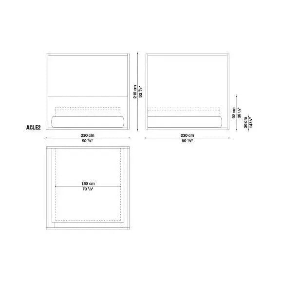 Alcova Bed | Maxalto | JANGEORGe Interior Design