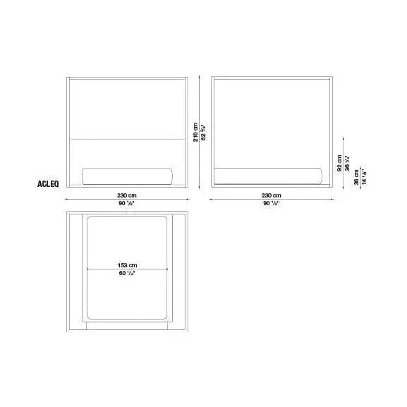 Alcova Bed | Maxalto | JANGEORGe Interior Design