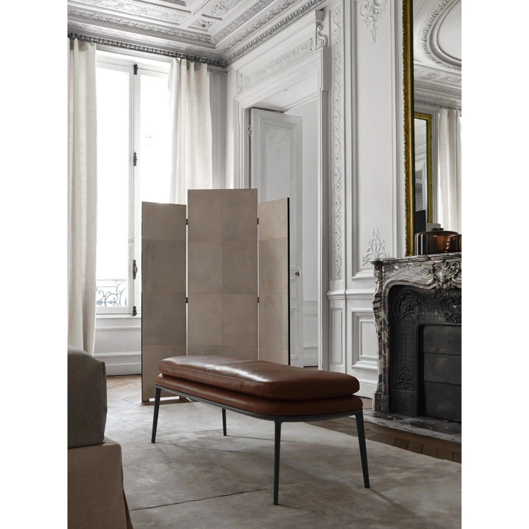 Caratos Bench | Maxalto | JANGEORGe Interior Design