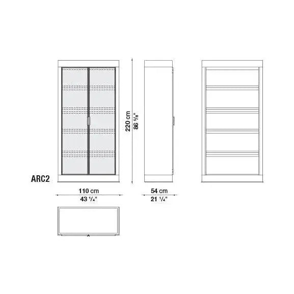 Eracle Storage Unit | Maxalto | JANGEORGe Interior Design