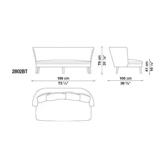 Febo Sofa | Maxalto | JANGEORGe Interior Design