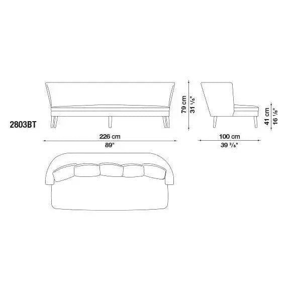 Febo Sofa | Maxalto | JANGEORGe Interior Design