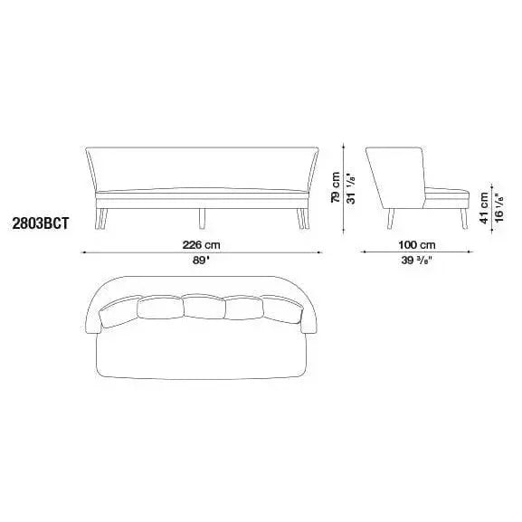 Febo Sofa | Maxalto | JANGEORGe Interior Design