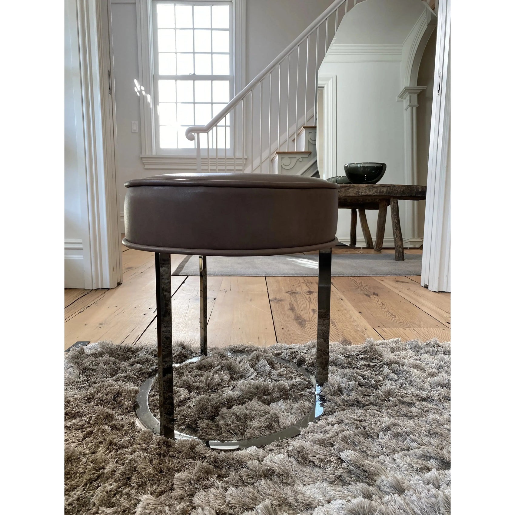 ON SALE FLOOR MODEL Lithos Stool | Maxalto | JANGEORGe Interiors & Furniture
