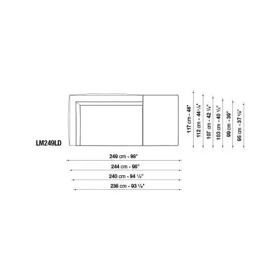 Lucrezia "To Size" Sofa | Maxalto | JANGEORGe Interior Design