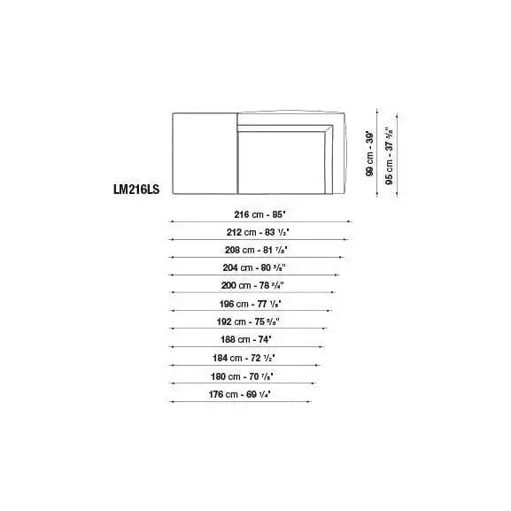 Lucrezia "To Size" Sofa | Maxalto | JANGEORGe Interior Design