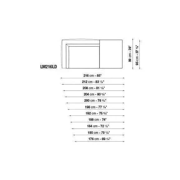 Lucrezia "To Size" Sofa | Maxalto | JANGEORGe Interior Design