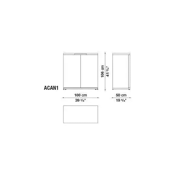 Mida Storage Unit | Maxalto | JANGEORGe Interior Design