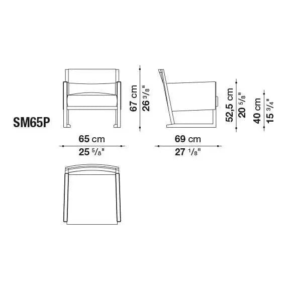 Musa Armchair | Maxalto | JANGEORGe Interior Design