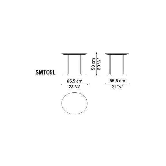 Pathos Small Table | Maxalto | JANGEORGe Interior Design