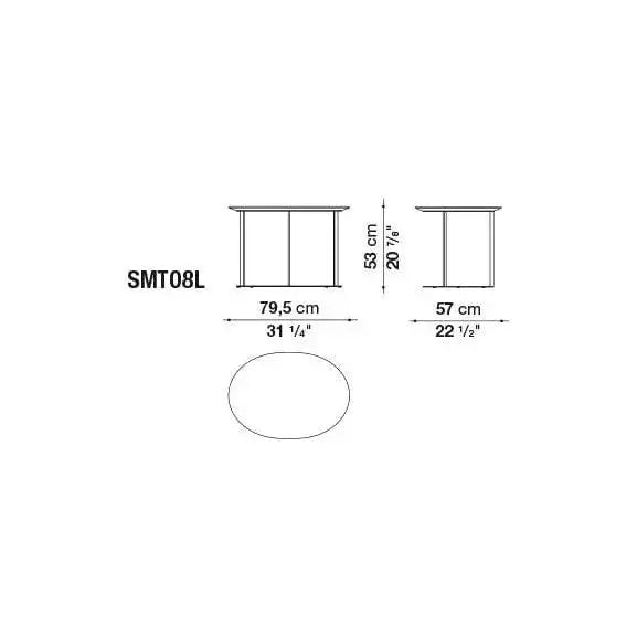 Pathos Small Table | Maxalto | JANGEORGe Interior Design