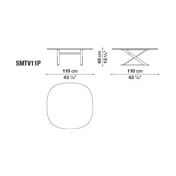 Pathos Small Table | Maxalto | JANGEORGe Interior Design