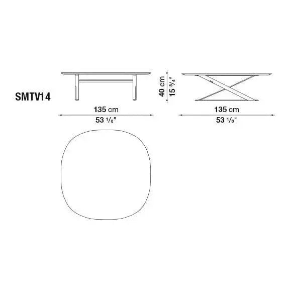 Pathos Small Table | Maxalto | JANGEORGe Interior Design