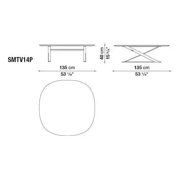 Pathos Small Table | Maxalto | JANGEORGe Interior Design