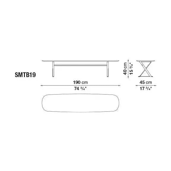 Pathos Small Table | Maxalto | JANGEORGe Interior Design