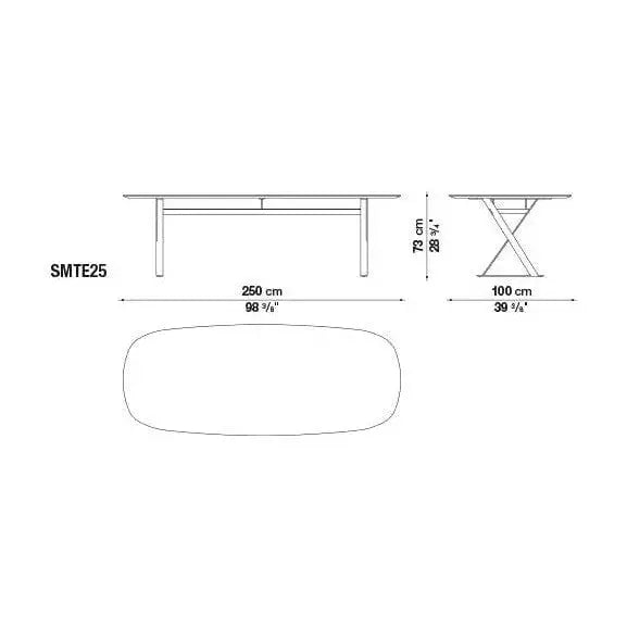 Pathos Table | Maxalto | JANGEORGe Interior Design
