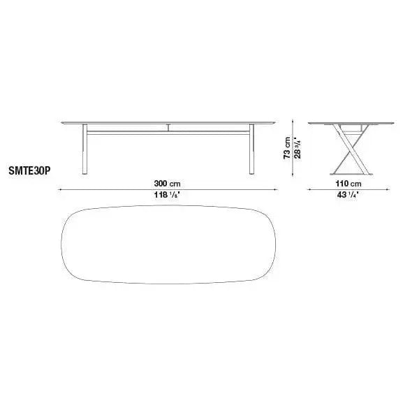 Pathos Table | Maxalto | JANGEORGe Interior Design