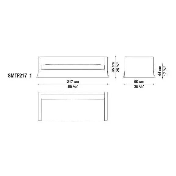 Simpliciter F Sofa | Maxalto | JANGEORGe Interior Design