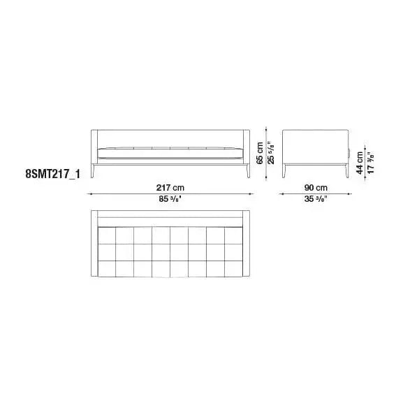 Simpliciter Sofa | Maxalto | JANGEORGe Interior Design
