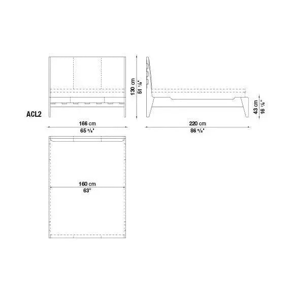 Talamo Bed | Maxalto | JANGEORGe Interior Design